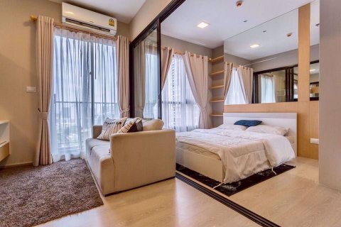 Condo à Bangkok, Thaïlande, 1 chambre à Condolette Midst Rama 9  № 78359
