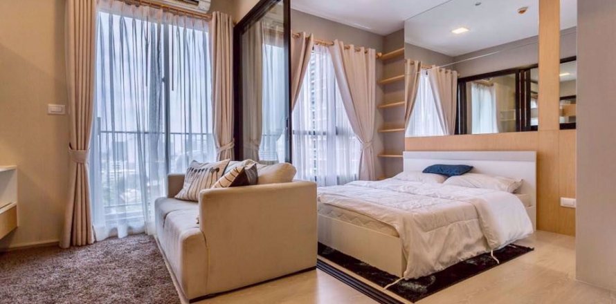 Condominio de 1 dormitorio en Bangkok, Tailandia en Condolette Midst Rama 9  № 78359