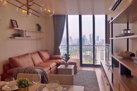 Eigentumswohnung in Bangkok, Thailand, 2 Schlafzimmer in Park Origin Phromphong  № 78360