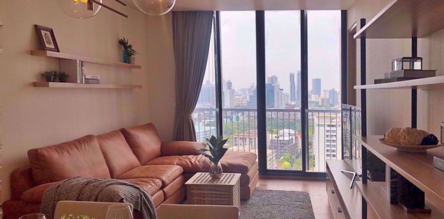Eigentumswohnung in Bangkok, Thailand, 2 Schlafzimmer in Park Origin Phromphong № 78360