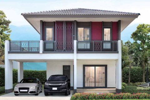 บ้านใน Burasiri San Phi Suea, เชียงใหม่, ประเทศไทย 3 ห้องนอน № 81102