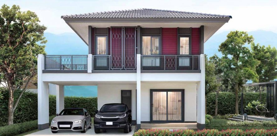 Casa de 3 dormitorios en Burasiri San Phi Suea, Chiang Mai, Tailandia № 81102