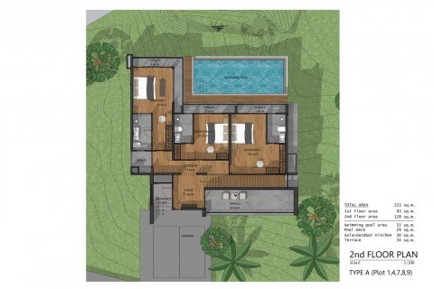 Casa de 5 dormitorios en Ko Samui, Tailandia № 144375 - foto 12