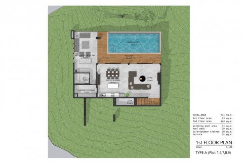 Casa de 5 dormitorios en Ko Samui, Tailandia № 144375 - foto 13