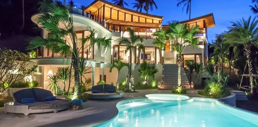Chalet de 4 dormitorios en Surat Thani, Tailandia № 125952