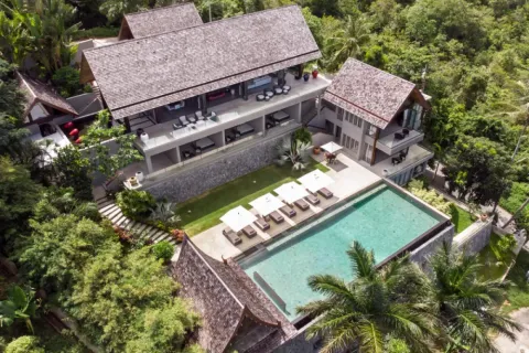 Villa à Ko Samui, Thaïlande 6 chambres № 107572
