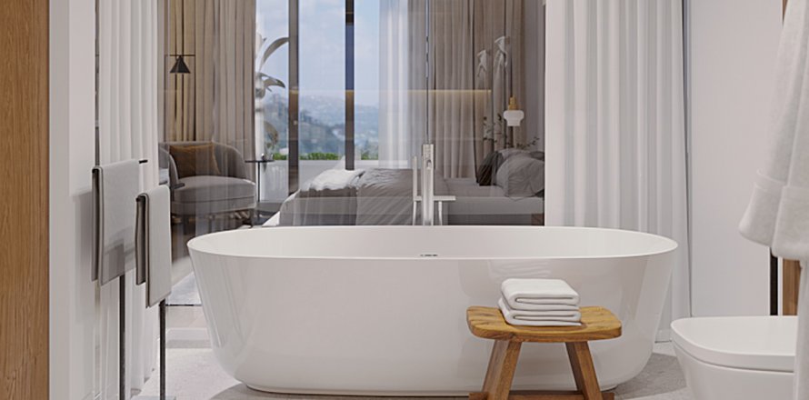 Eigentumswohnung in Phuket, Thailand, 2 Schlafzimmer in Layan Green Park II  № 101051