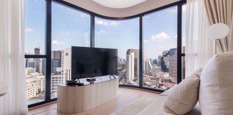 Condominio de 2 dormitorios en Bang Rak, Bangkok, Tailandia № 76916