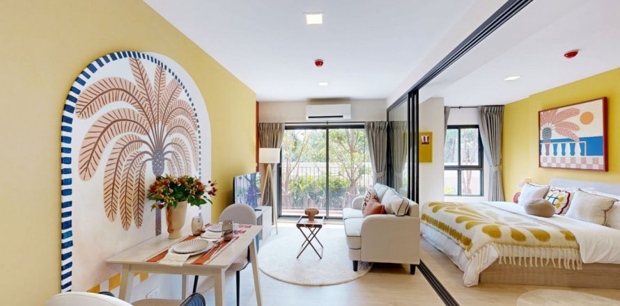Condo à Hua Hin, Thaïlande, 1 chambre à Cabanas Hua Hin  № 123593