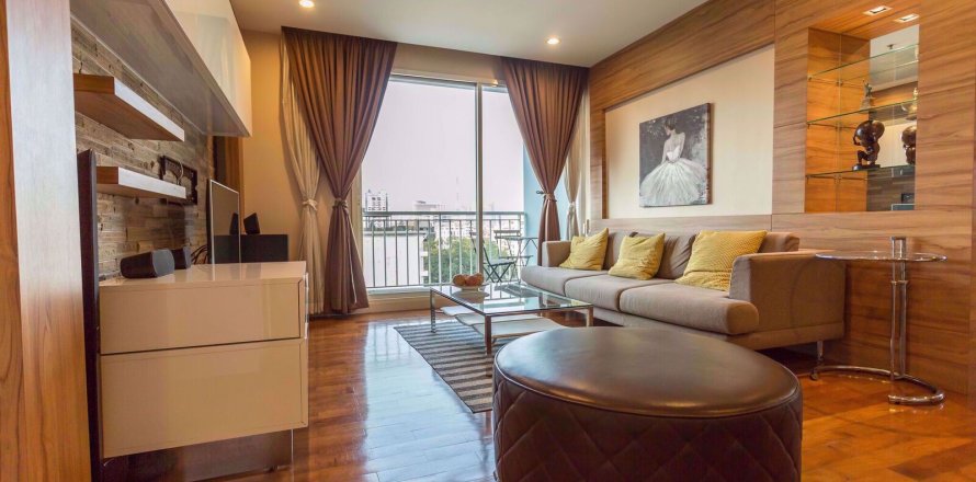 Condo à Watthana, Bangkok, Thaïlande, 2 chambres № 77153