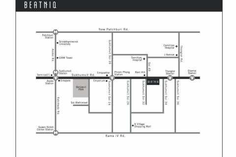 Condominio de 1 dormitorio en Bangkok, Tailandia № 143248 - foto 10