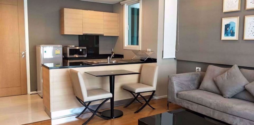 Condominio de 1 dormitorio en Watthana, Bangkok, Tailandia № 77061