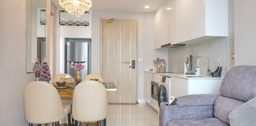 Studio dans le Condo sur Jomtien Beach, Pattaya, Thaïlande № 100238