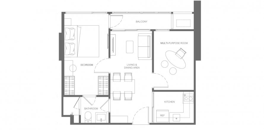 Sobre plano Valles Haus en Watthana, Bangkok, Tailandia № 130143 - foto 1