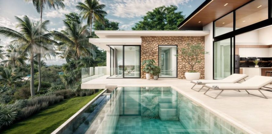 Chalet de 2 dormitorios en Surat Thani, Tailandia № 132961