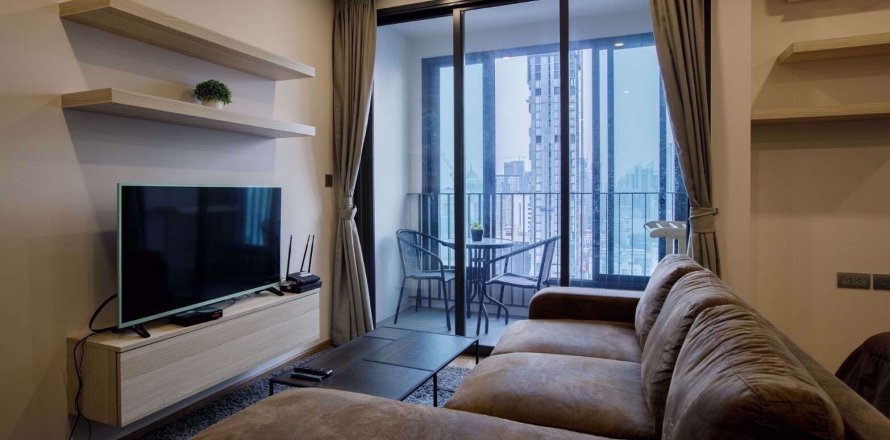 Condominio de 1 dormitorio en Ratchathewi, Bangkok, Tailandia № 76627