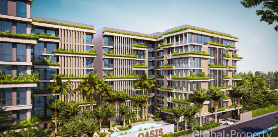 Condominio de 2 dormitorios en Pattaya, Tailandia № 132312