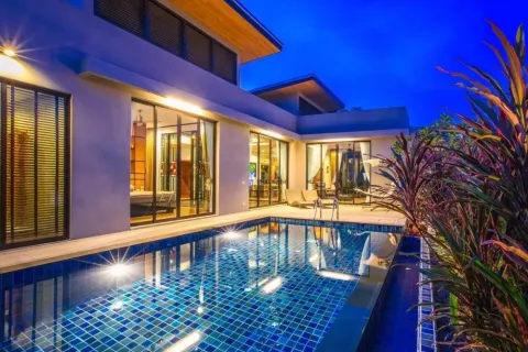 Chalet de 3 dormitorios en Phuket, Tailandia № 107201 - foto 14