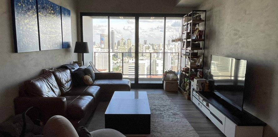 Condo à Bangkok, Thaïlande, 2 chambres à The Lofts Asoke № 80571