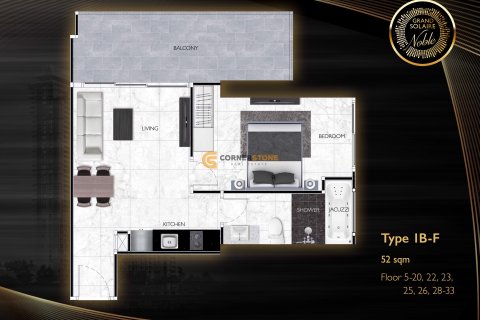 Estudio en el condominio en Pattaya, Tailandia № 106911 - foto 3
