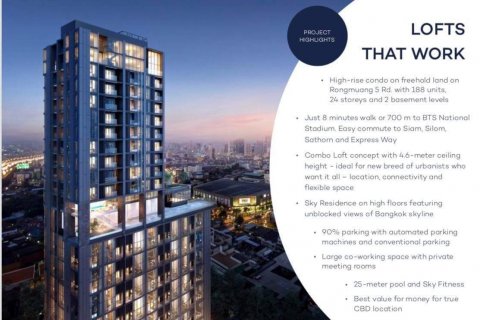Condominio de 2 dormitorios en Bangkok, Tailandia № 144129 - foto 11