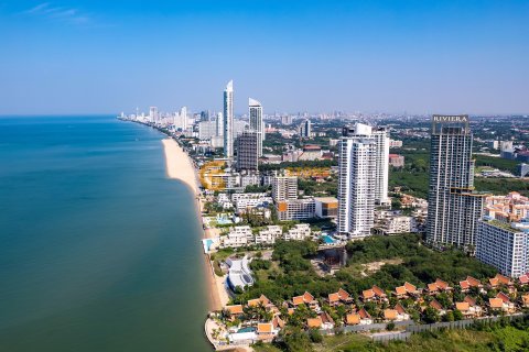 Studio in the Condo on Jomtien Beach, Pattaya, Thailand № 104745