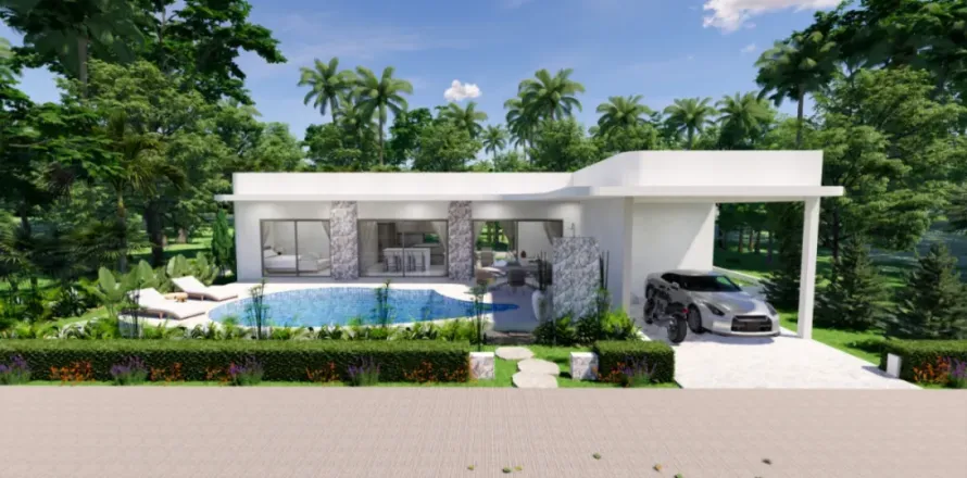 Chalet de 4 dormitorios en Ko Samui, Tailandia № 107869