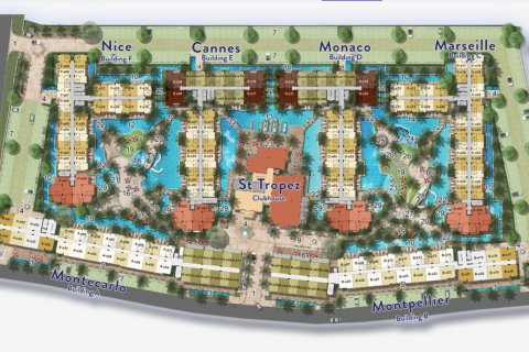 Apartamento de 2 dormitorios en Pattaya, Tailandia № 101489 - foto 18