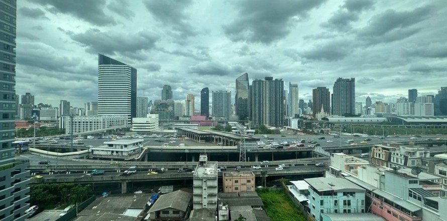 Estudio en el condominio en Huai Khwang, Bangkok, Tailandia № 142770