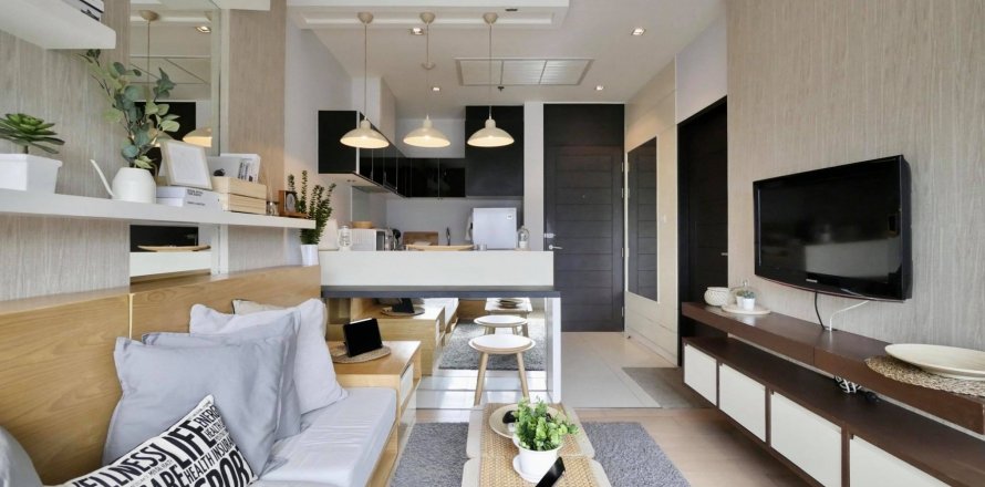 Condominio de 1 dormitorio en Bangkok, Tailandia № 143783