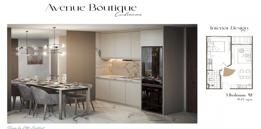 Condominio de 1 dormitorio en Pattaya, Tailandia № 125734