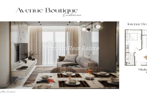 Condominio de 1 dormitorio en Pattaya, Tailandia № 125734 - foto 2
