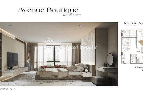Condominio de 2 dormitorios en Pattaya, Tailandia № 125733 - foto 2