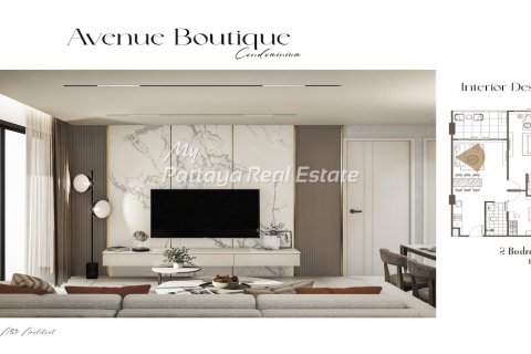 Condominio de 2 dormitorios en Pattaya, Tailandia № 125733 - foto 7