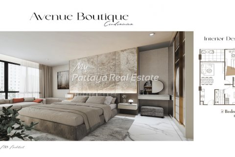 Condominio de 2 dormitorios en Pattaya, Tailandia № 125733 - foto 6