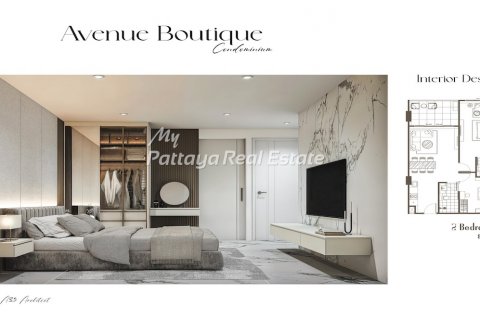 Condominio de 2 dormitorios en Pattaya, Tailandia № 125733 - foto 4