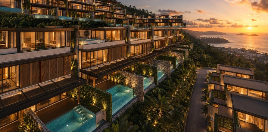 Chalet de 2 dormitorios en Patong, Tailandia № 71632