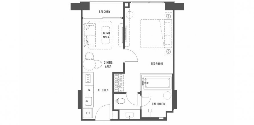 Off-Plan The Standard Residences in Hua Hin, Thailand № 123067 - Foto 1