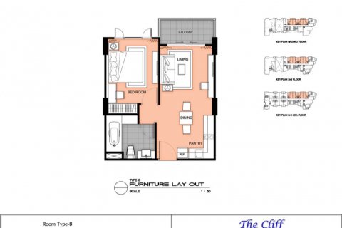 Apartamento de 1 dormitorio en Pattaya, Tailandia № 101510 - foto 21