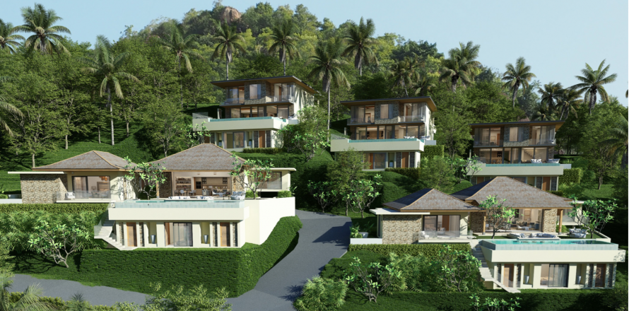 Casa de 3 dormitorios en Ko Samui, Tailandia № 82832