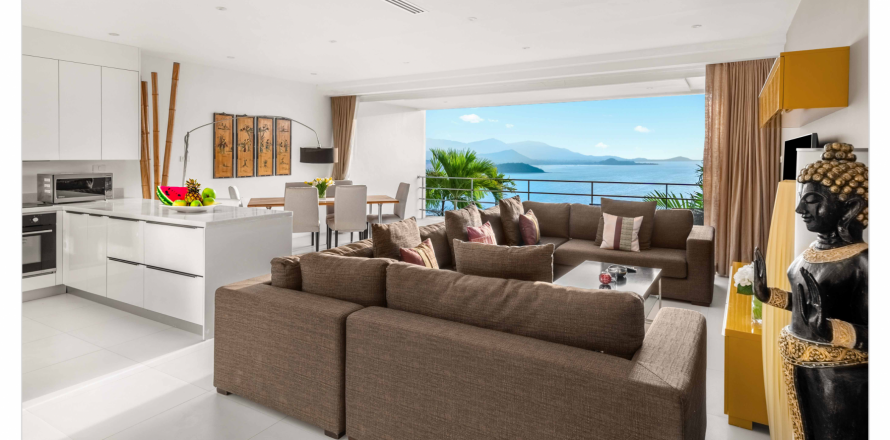 Condominio de 3 dormitorios en Ko Samui, Tailandia № 126818