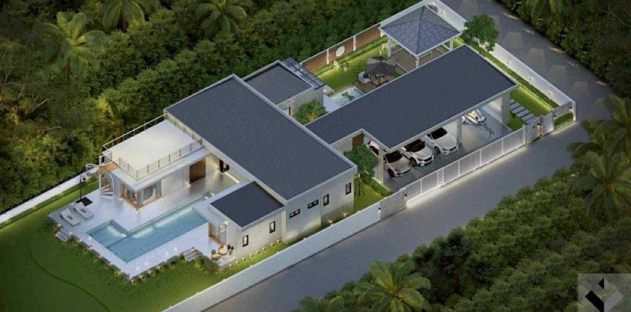 Chalet de 3 dormitorios en Krabi, Tailandia № 132596