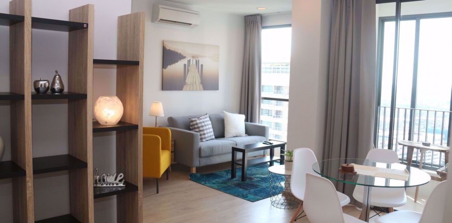 Condominio de 2 dormitorios en Bangkok, Tailandia en Ideo Q Siam - Ratchathewi  № 77636