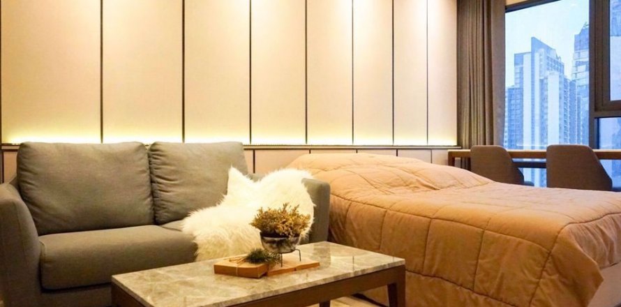 Estudio en el condominio en Bangkok, Tailandia en Rhythm Sukhumvit 36-38 № 77631