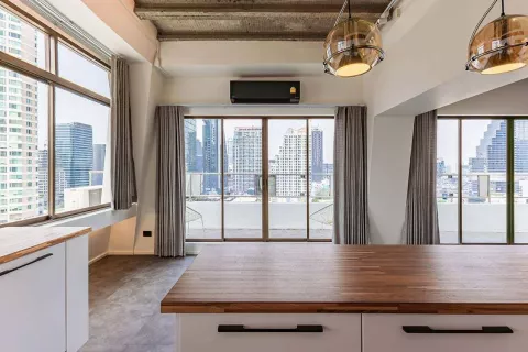 Condominio de 1 dormitorio en Bang Rak, Bangkok, Tailandia № 126567 - foto 9