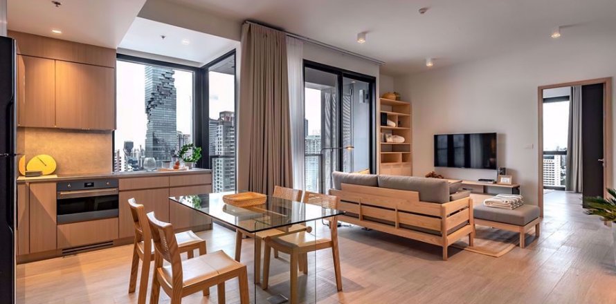 Eigentumswohnung in Bangkok, Thailand, 2 Schlafzimmer in The Lofts Silom № 77764