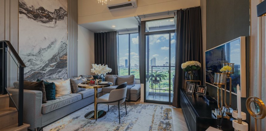 Condo in Bangkok, Thailand, 1 bedroom in Landmark @MRTA Station  № 130516