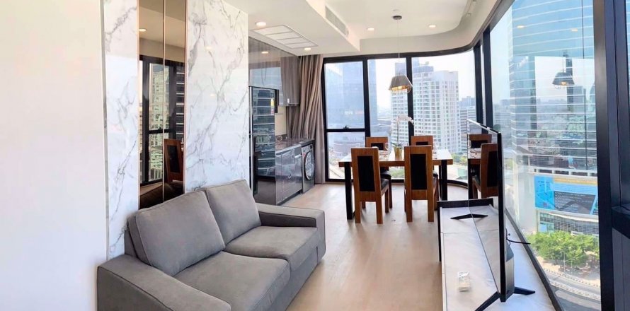 Condominio de 2 dormitorios en Bang Rak, Bangkok, Tailandia № 76122