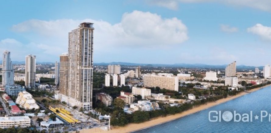 Condominio de 2 dormitorios en Pattaya, Tailandia № 124186