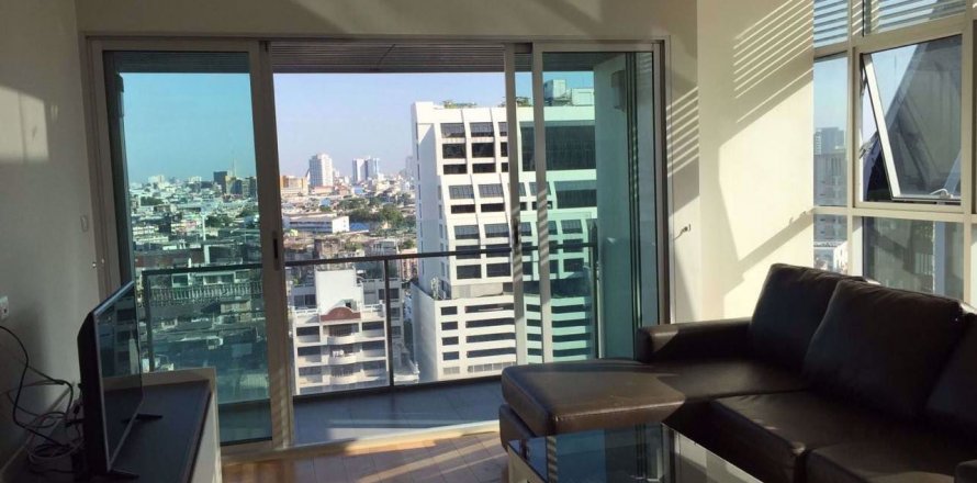 Condominio de 2 dormitorios en Bang Rak, Bangkok, Tailandia № 76021